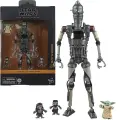 Фигурка HasBro Star Wars The Mandalorian #41, IG-12 и Грогу, черная серия 15 см
