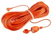 Удлинитель силовой UNIVersal Практик УШ-10 (9632784) без заземления 50 м 10 А 220 В 2,2 кВт 1 розетка ПВС 2х1 мм2 IP54 с защитными шторками