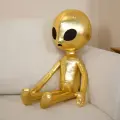 Игрушка-инопланетянин LGZA 85 см, gold, 85 cm
