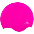 Шапочка для плавания Diva Pink, силикон, подростковый, для длинных волос