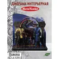 3D картина, сборный макет с принтом игры Mortal Combat (Мортал комбат, Скорпион, Саб зиро, файтинг, PS, PC, Xbox) - 524122