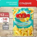 Кукурузные палочки Кузя, 140 г х 12 шт
