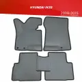 Коврики EVA (ЕВА) 3D Hyundai ix35 +2 логотипа / Хендай Ай Икс 34 (2009-2015)