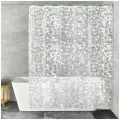 Штора для ванной комнаты Kleine Wolke Cristallo, PEVA, 180х200 см