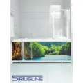Экран под ванну 170 см, цвет Водопад, пластиковый профиль, SIRIUSLINE