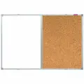Доска для информации комб. пробков/магн-маркерная лак 60х90см алюм. ра Combo