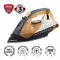 Утюг Polaris PIR 2860AK 3m с вертикальным отпариванием / Черный, Оранжевый