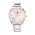 Наручные часы TOMMY HILFIGER, серебристый/розовый