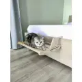 Гамак на кровать для кошек Точка Роста с жестким основанием, универсальный
