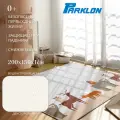 Детский игровой двусторонний коврик Parklon Prime Living Неразлучные друзья развивающий для ползания малышей, 150x200