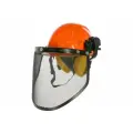 Комплект Лесоруба (каска + щиток сетка + наушники) РОСОМЗ КСН64 штурм FavoriТ сталь 75714+04416+60105