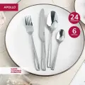 Набор столовых предметов Apollo Gala 24 предмета на 6 персон