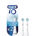 Набор насадок Oral-B iO Ultimate Clean для электрической щетки, белый, 2 шт.