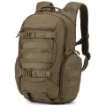 Рюкзак Snoburg SN9004, тактический, мужской, коричневый, оксфорд, 30 л