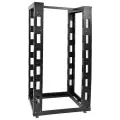 Стойка телекоммуникационная универсальная 33U двухрамная, цвет черный
