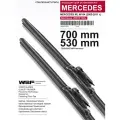 Щетки стеклоочистителя для Мерседес МЛ W164, Mercedes-Benz ML Class W164 — бескаркасные дворники 700 530 мм на Мерседес МЛ W164, Mercedes-Benz ML Class W164.