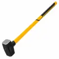 Кувалда 4000 г, кованая, фибергласовая рукоятка c TPR покрытием, 880 мм // Denzel