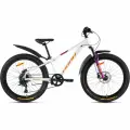Велосипед HORH ROHAN RHD 4.1 24 (2024) Light Grey-Orange-Purple, подростковый, размер рамы 12, рост 130-145 см
