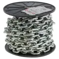 Цепь короткозвенная 8 мм, 10 м. Цепь стальная, оцинкованная DIN 766 (короткое звено)