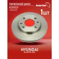 Диск тормозной передний KORTEX KD0031 для а/м HYUNDAI ELANTRA (XD)