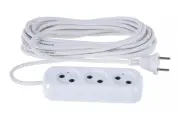 Удлинитель 3х10м без заземл. 10А IP20 Е-203 ПВС 2х1 АБС-пластик UNIVersal 9631967