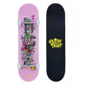 Скейтборд в сборе BroStuff crazy party pink, размер 8.25x31.625 (комплект)