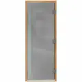Дверь для бани Престиж сатин 2100х800 мм. Правая (петли справа)