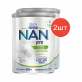 Молочная смесь Nestle NAN ExpertPro с рождения тройной комфорт 800г 2 шт