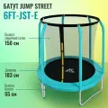 Каркасный батут DfC Jump Street 6FT-JST-E 50х103х24 см , зеленый