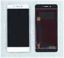 Дисплей (экран) в сборе с тачскрином для Huawei Honor 6C, Enjoy 6S белый / 1280x720