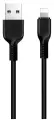 Кабель Hoco X20 Flash USB - Lightning 1 м черный