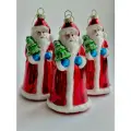 Игрушки на елку Дед Мороз большой 3шт 16см