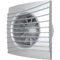 Вентилятор осевой вытяжной DiCiTi Silent 4C Dark Gray metal, с обратным клапаном, D 100 мм, 8,4 Вт