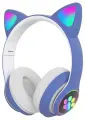 Беспроводные наушники CAT ear STN-28, mini jack 3.5 mm, синий