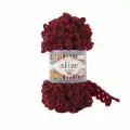 Пряжа Alize Puffy Fine 14 (107 вишня), 5 шт. по 100 г, Alize