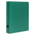 STAFF Папка на 2-х кольцах А4, пластик, 40 мм, зелeный