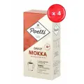 Кофе молотый Poetti Mokka 250 г, набор из 4 штук