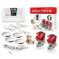 Комплект защиты при протечках Аквасторож Классика 22.62 (контроллер 2 крана 1/2 3 датчика б/п)