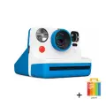 Polaroid Now Generation 2, Фотоаппарат моментальной печати (В комплекте 8 листов фотобумаги)Now 2 Gen 2, Синий/белый