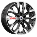 Диск 6,5*17 5*114,3 ET35 67,1 КиК Морейн (КС1046) Алмаз черный