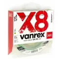 Леска плетёная Lucky John Vanrex х8 BRAID Fluo Green 125/016