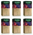 Чай фруктовый в пакетиках для чашки Greenfield Festive Grape, 25*2 г (комплект 6 шт.) 6005220