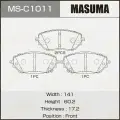 Колодки тормозные дисковые Masuma арт. MS-C1011