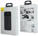 Внешний аккумулятор 10000 mah Magnetic Wireless 20W Baseus черный