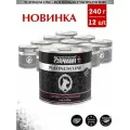 Четвероногий гурман Платиновая линия 240 г консервы для собак бычьи семенники в желе 1х12
