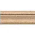 Молдинг, плинтус потолочный 60х18х2400 мм, топаз. Cosca. Набор 6шт.