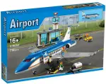 Конструктор X19052 Пассажирский терминал аэропорта 718 деталей