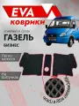 Eva ковры Газель Некст 3Д лапа/коврики Gazel NEXT 3D лапа/красный кант