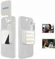 Amaran Go Phone Selfie Light Совместимо с телефоном, с зеркалом для селфи, макияжа, Видеоконференция (синий)