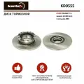 Тормозной диск Kortex для Ford Transit 13- задний(d-288 mm)(с кольцом ABS) OEM 1764283, 2013002, DF6510S, KD0555